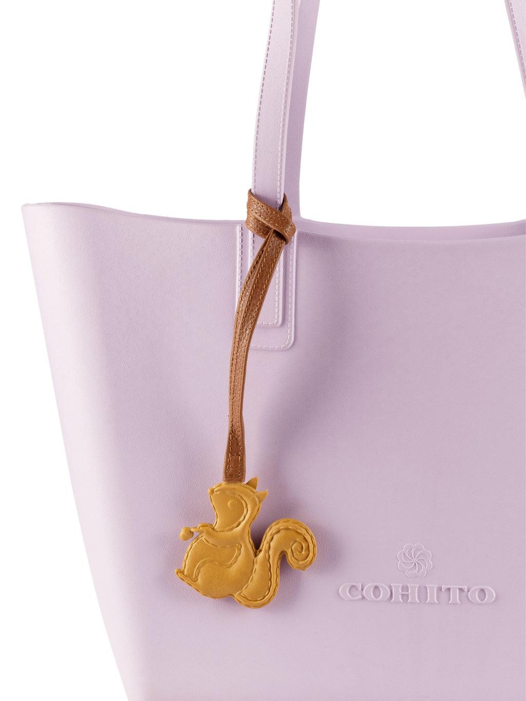 Mustard Squirrel Bag Charm
