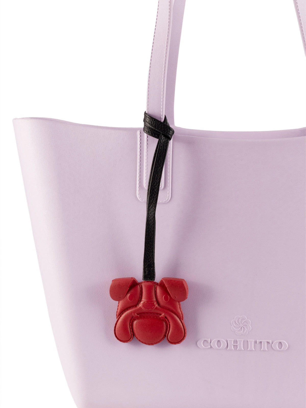 Red Bulldog Bag Charm