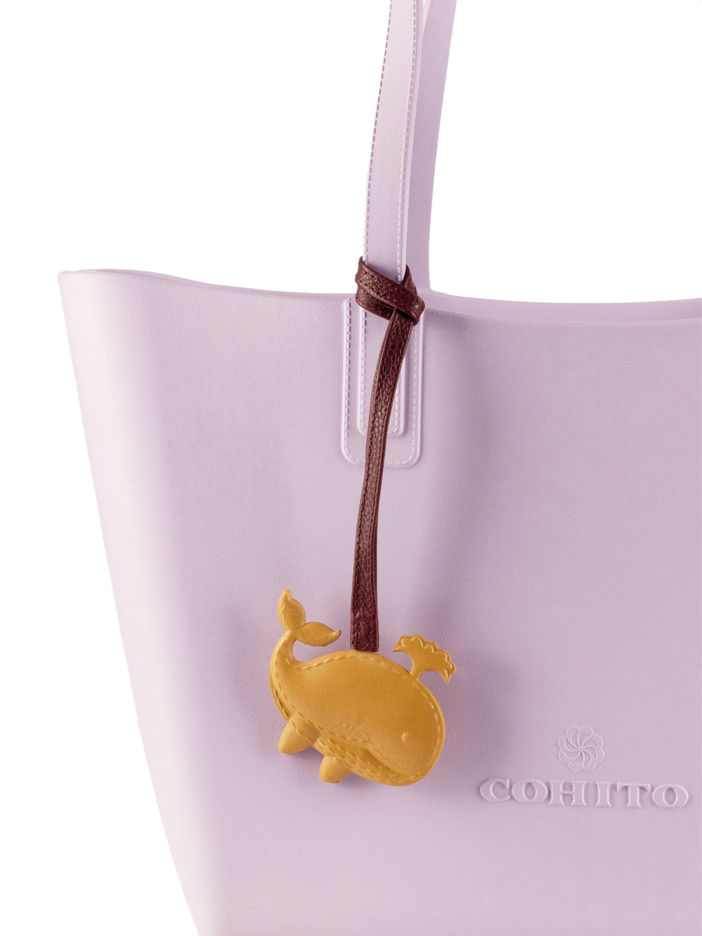 Mustard Whale Bag Charm