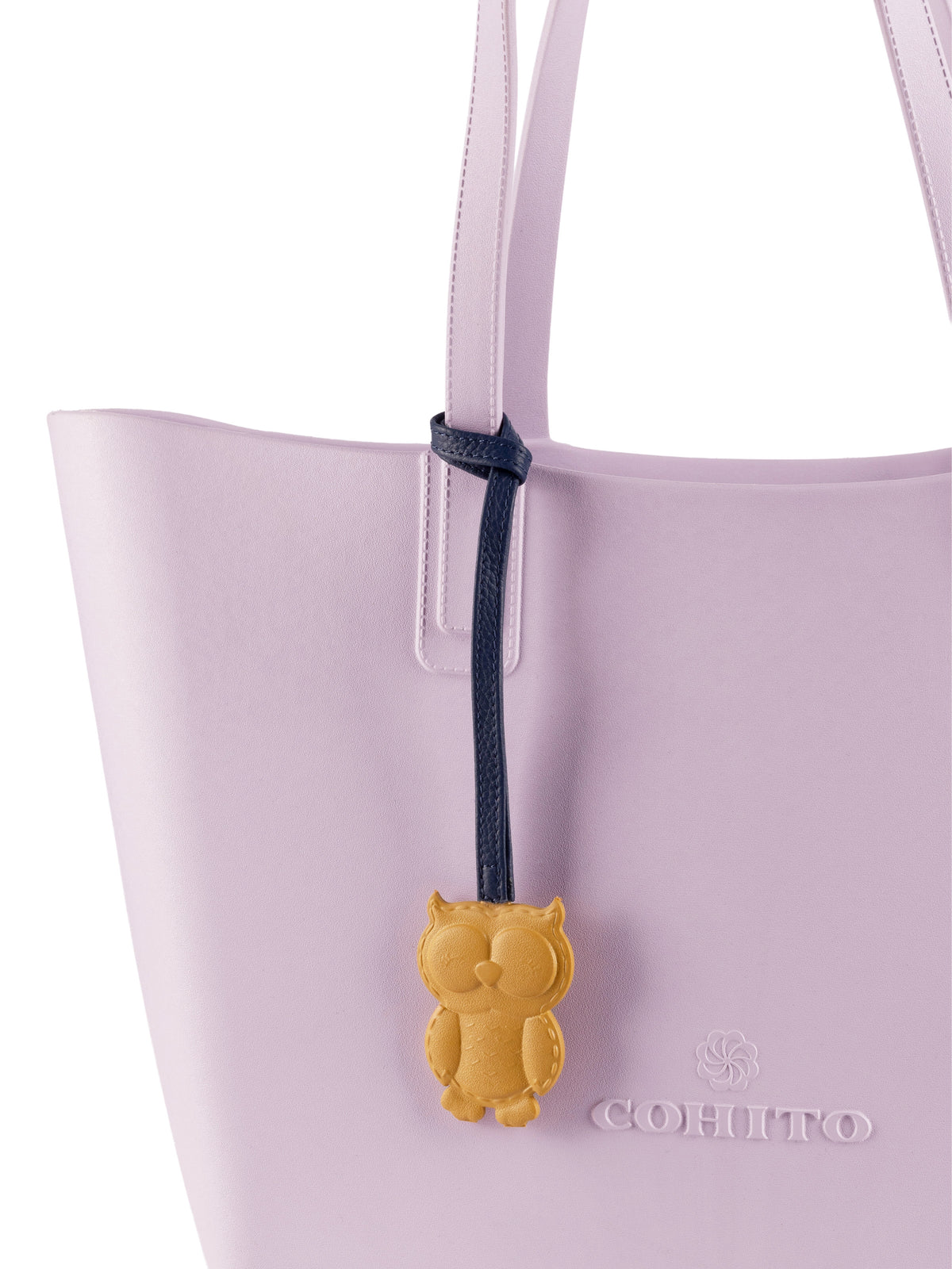 Mustard Owl Bag Charm