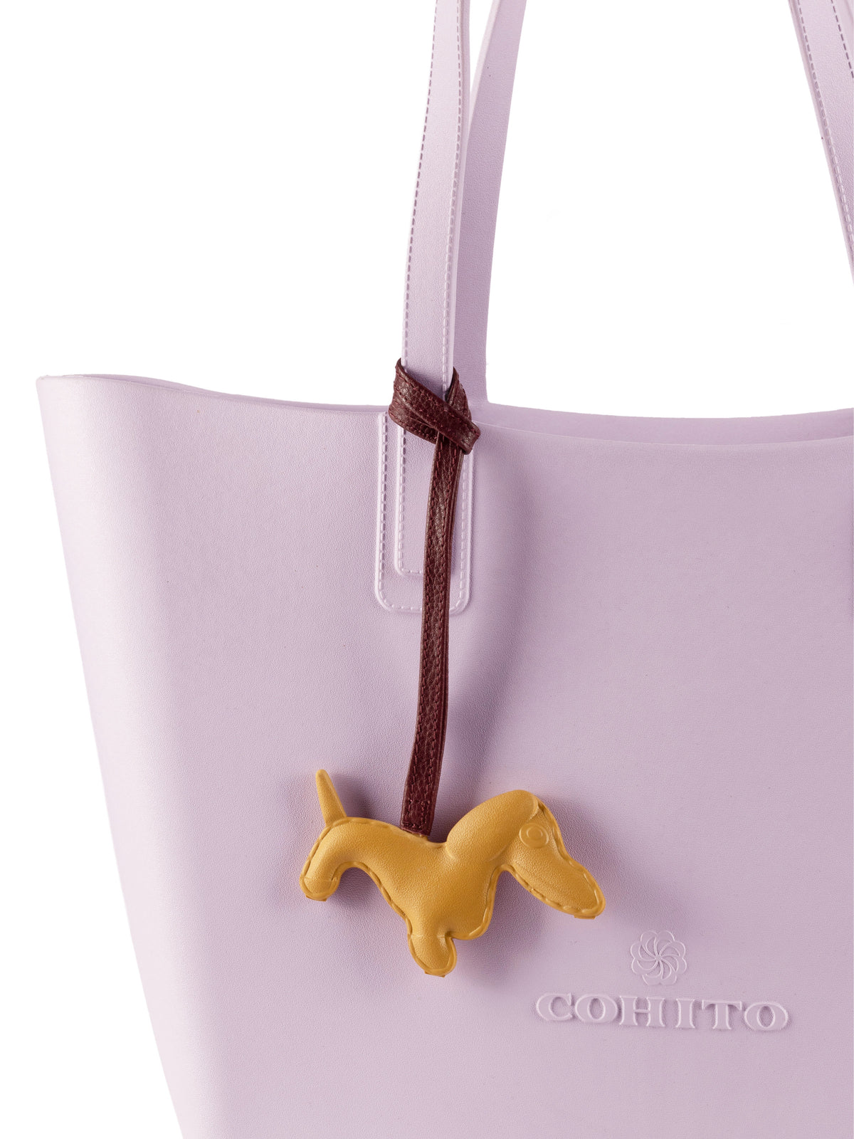 Mustard Dachshund Bag Charm