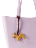 Mustard Dachshund Bag Charm