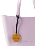 Mustard Frog Face Bag Charm