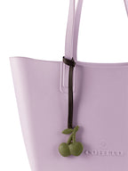 Olive Green Cherry Bag Charm