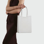 STREET TOTE HAND BAG - WHITE