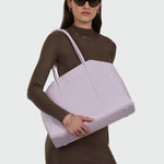 CITY TOTE SHOULDER BAG - LILAC