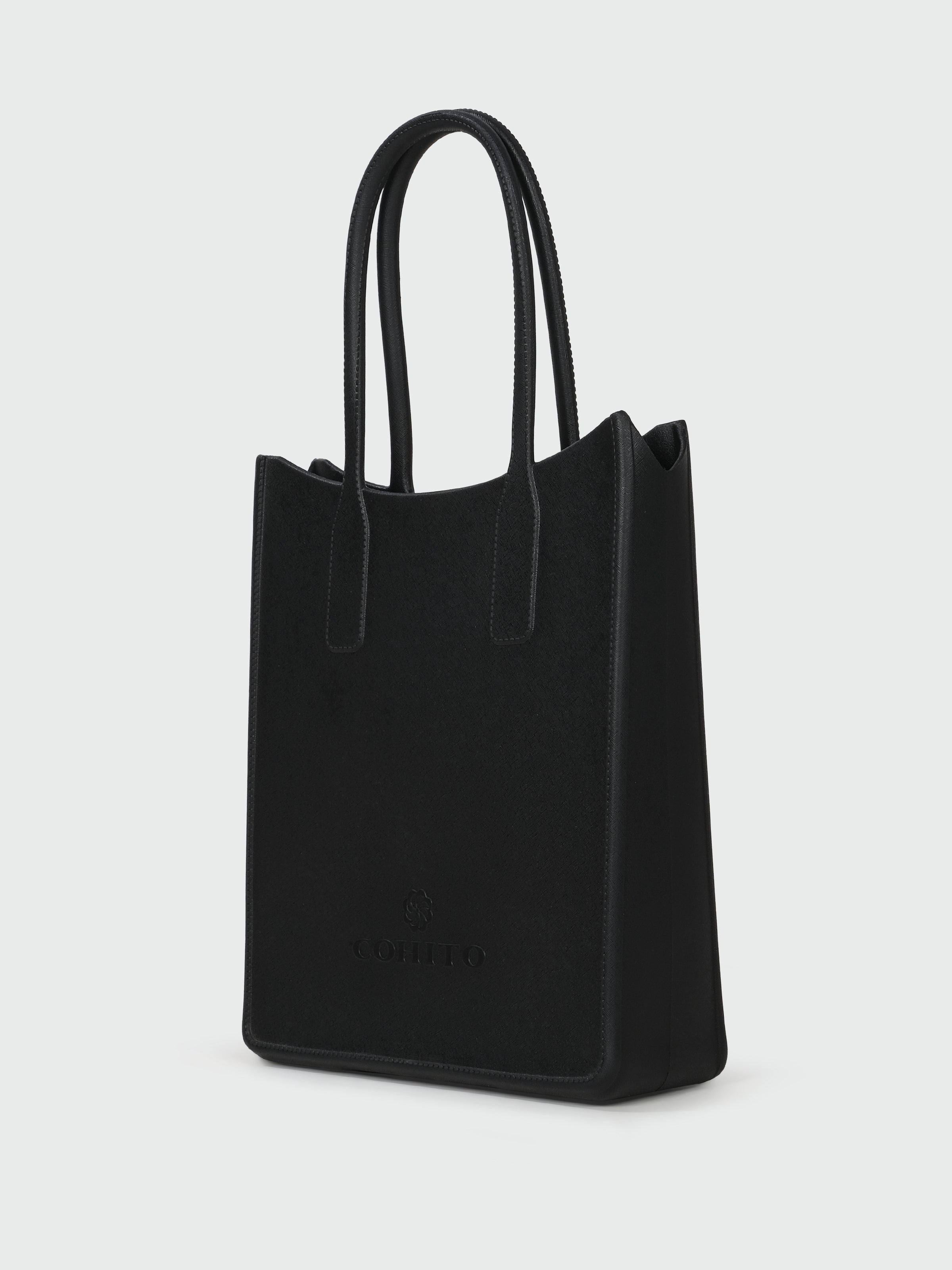 STREET TOTE BLACK HAND BAG