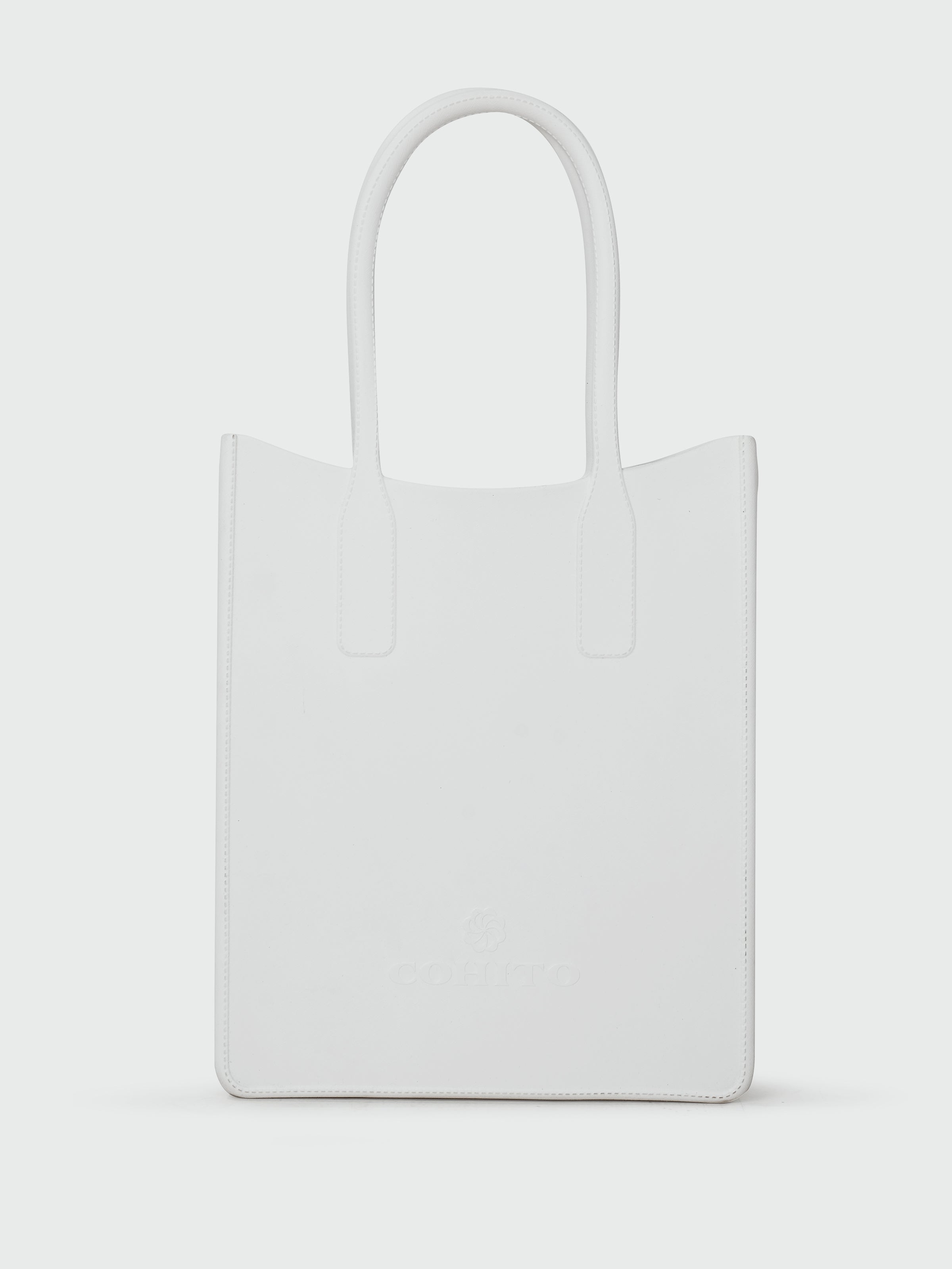 STREET TOTE WHITE HAND BAG