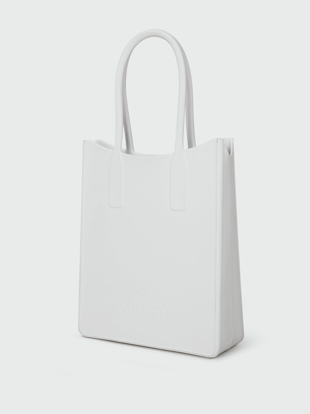 STREET TOTE WHITE HAND BAG