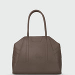 CITY TOTE SHOULDER BAG - TAUPE