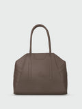 CITY TOTE TAUPE SHOULDER BAG