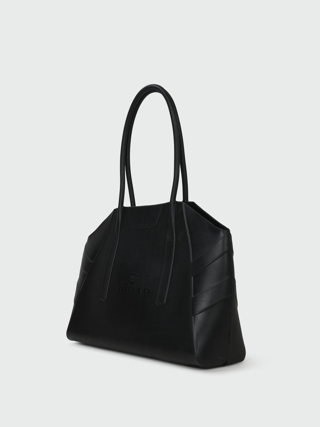 CITY TOTE BLACK SHOULDER BAG