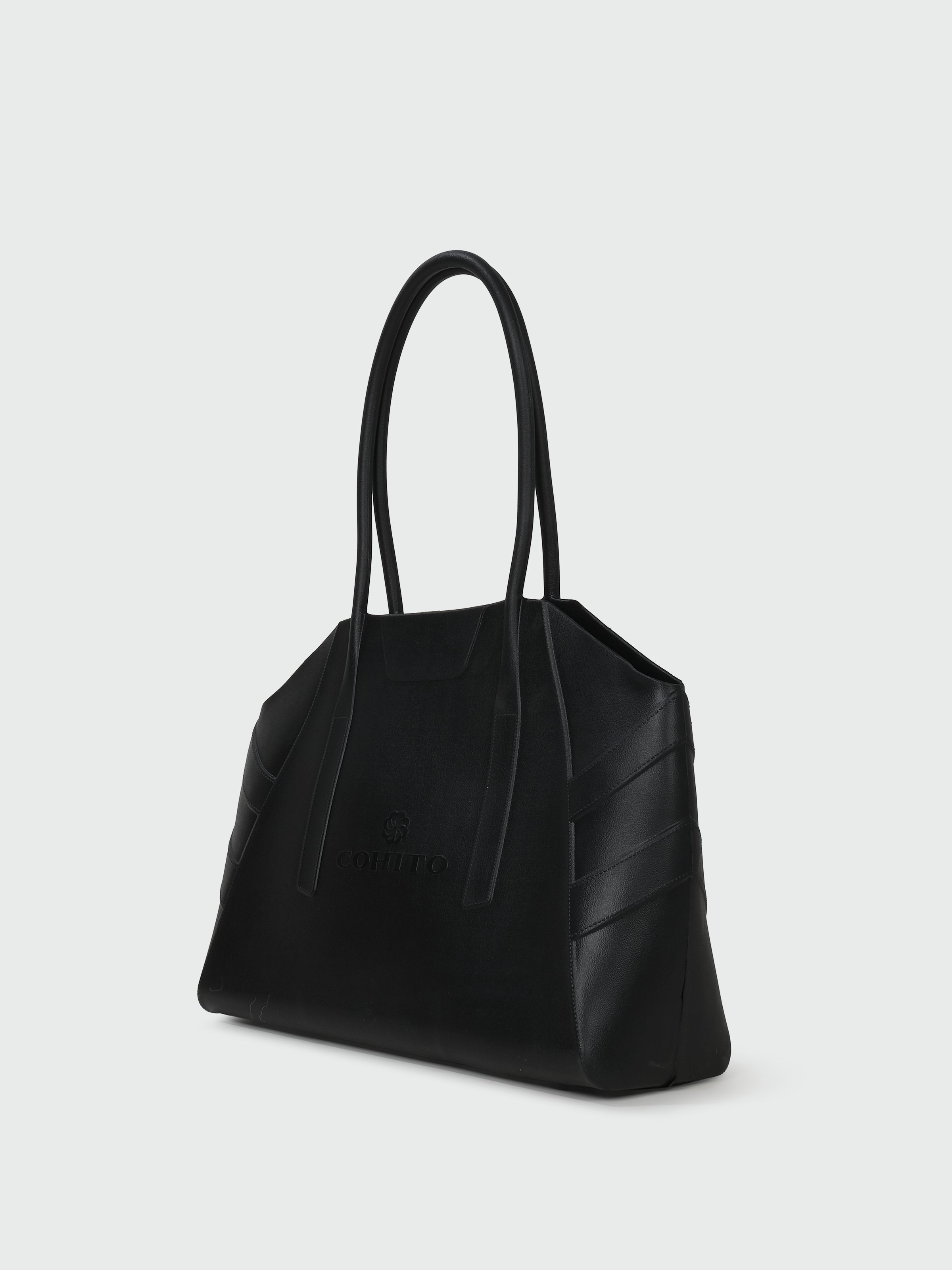 CITY TOTE BLACK SHOULDER BAG