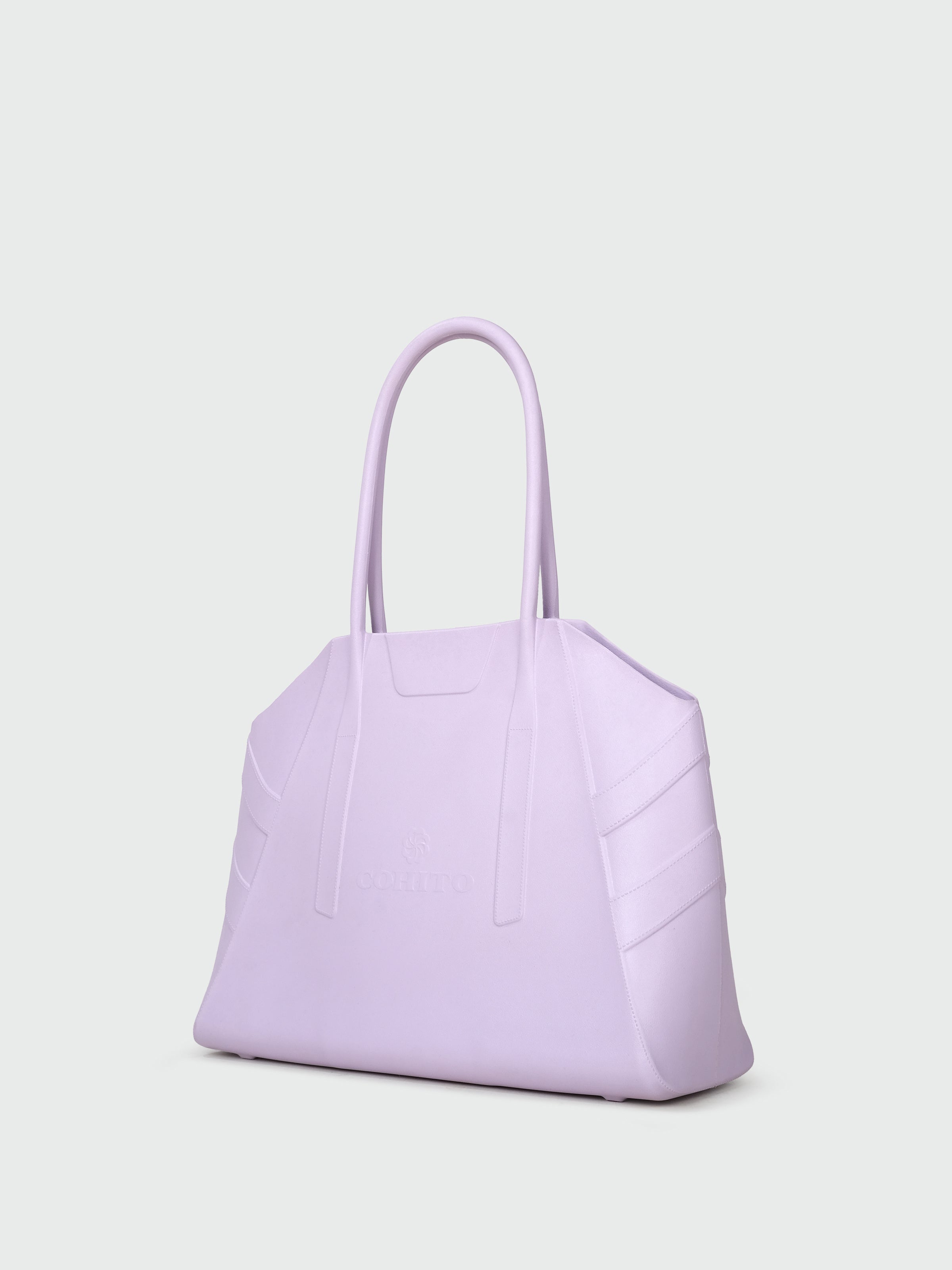 CITY TOTE LILAC SHOULDER BAG