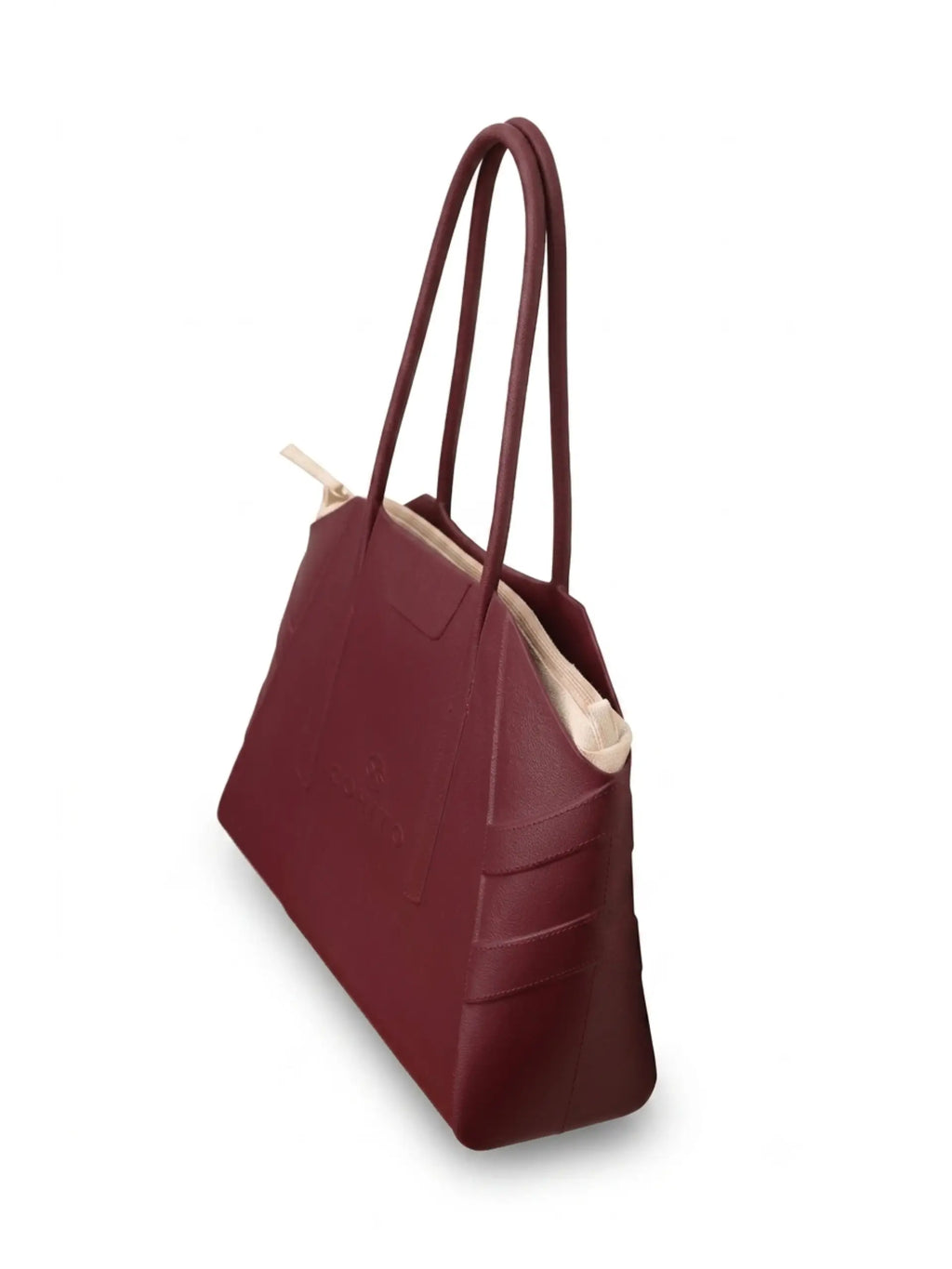 CITY TOTE SHOULDER BAG - WINE
