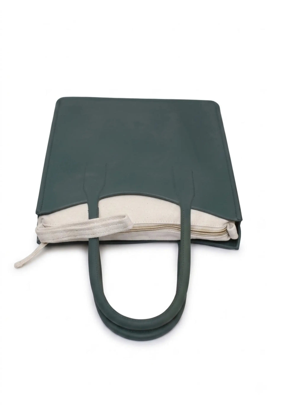 STREET TOTE HAND BAG - FOREST GREEN