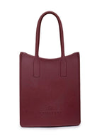STREET TOTE HAND BAG - WINE