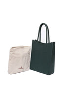 STREET TOTE HAND BAG - FOREST GREEN