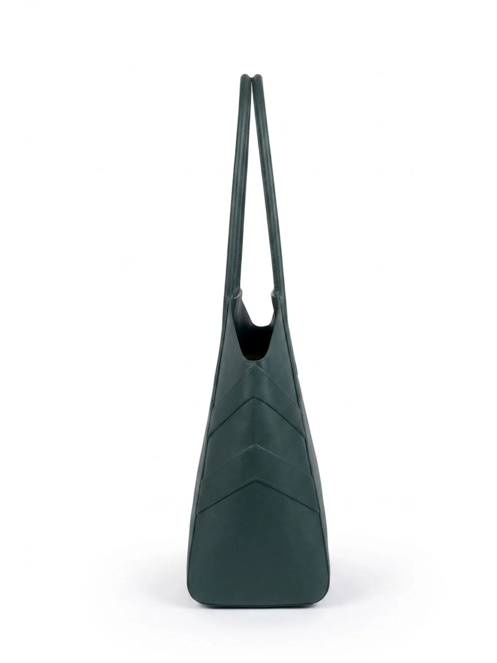 CITY TOTE SHOULDER BAG - FOREST GREEN