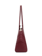 CITY TOTE SHOULDER BAG - WINE