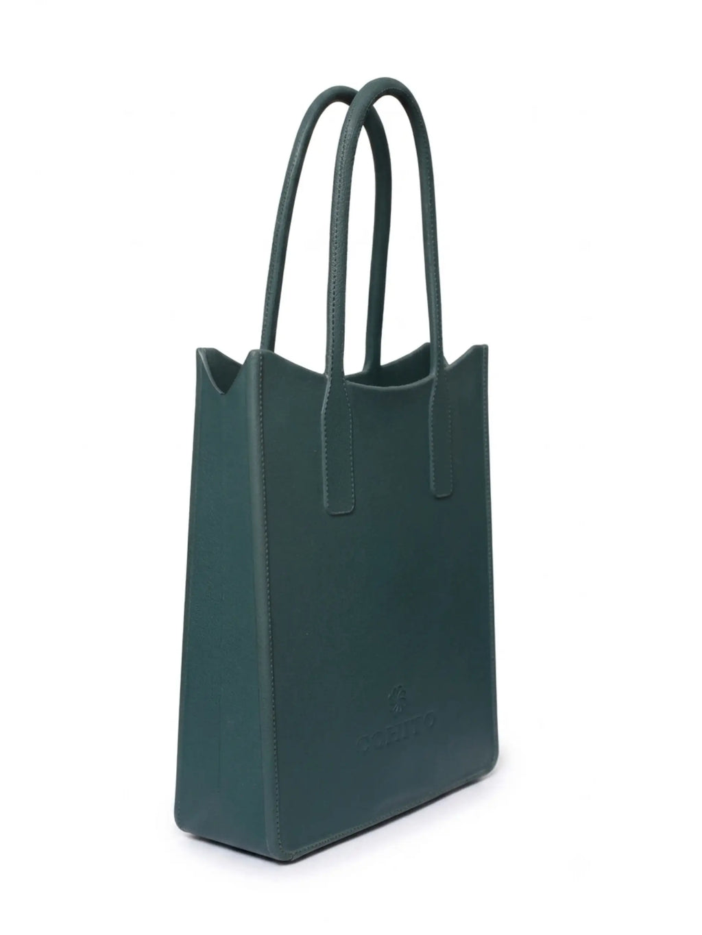 STREET TOTE HAND BAG - FOREST GREEN