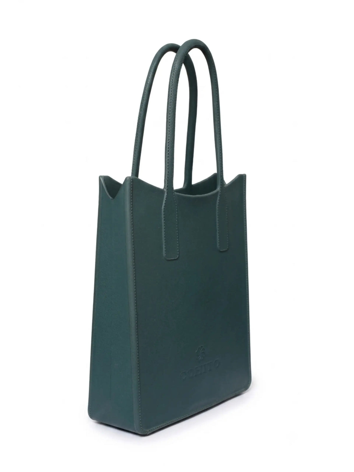 STREET TOTE HAND BAG - FOREST GREEN