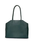 CITY TOTE SHOULDER BAG - FOREST GREEN