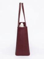 ON THE GO SHOULDER BAG - WINE