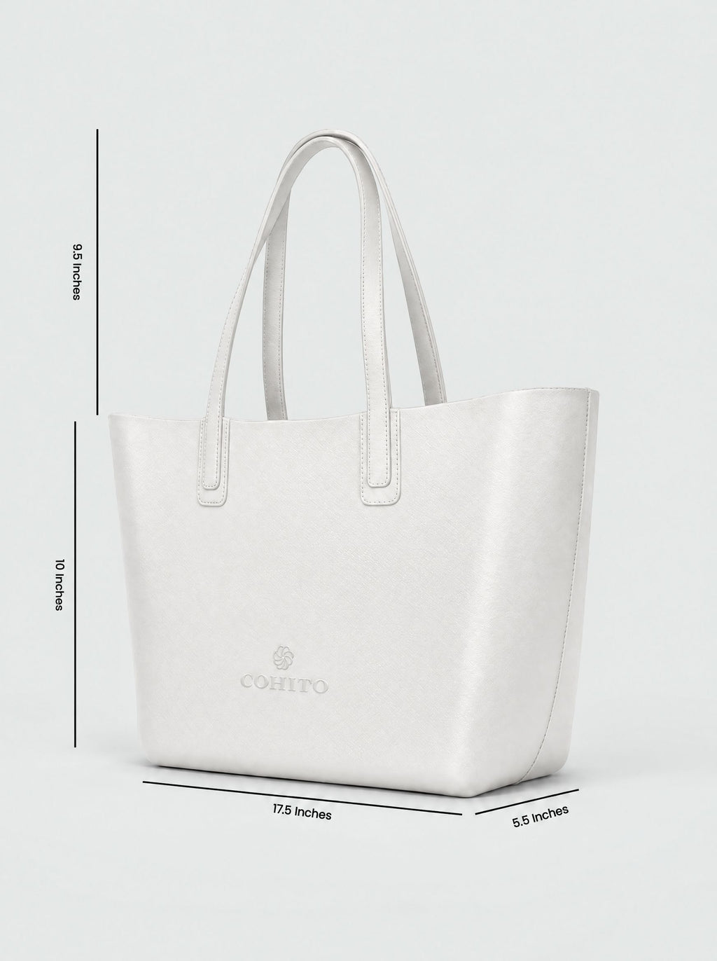 ON THE GO SHOULDER BAG - WHITE