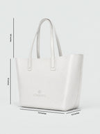 ON THE GO SHOULDER BAG - WHITE