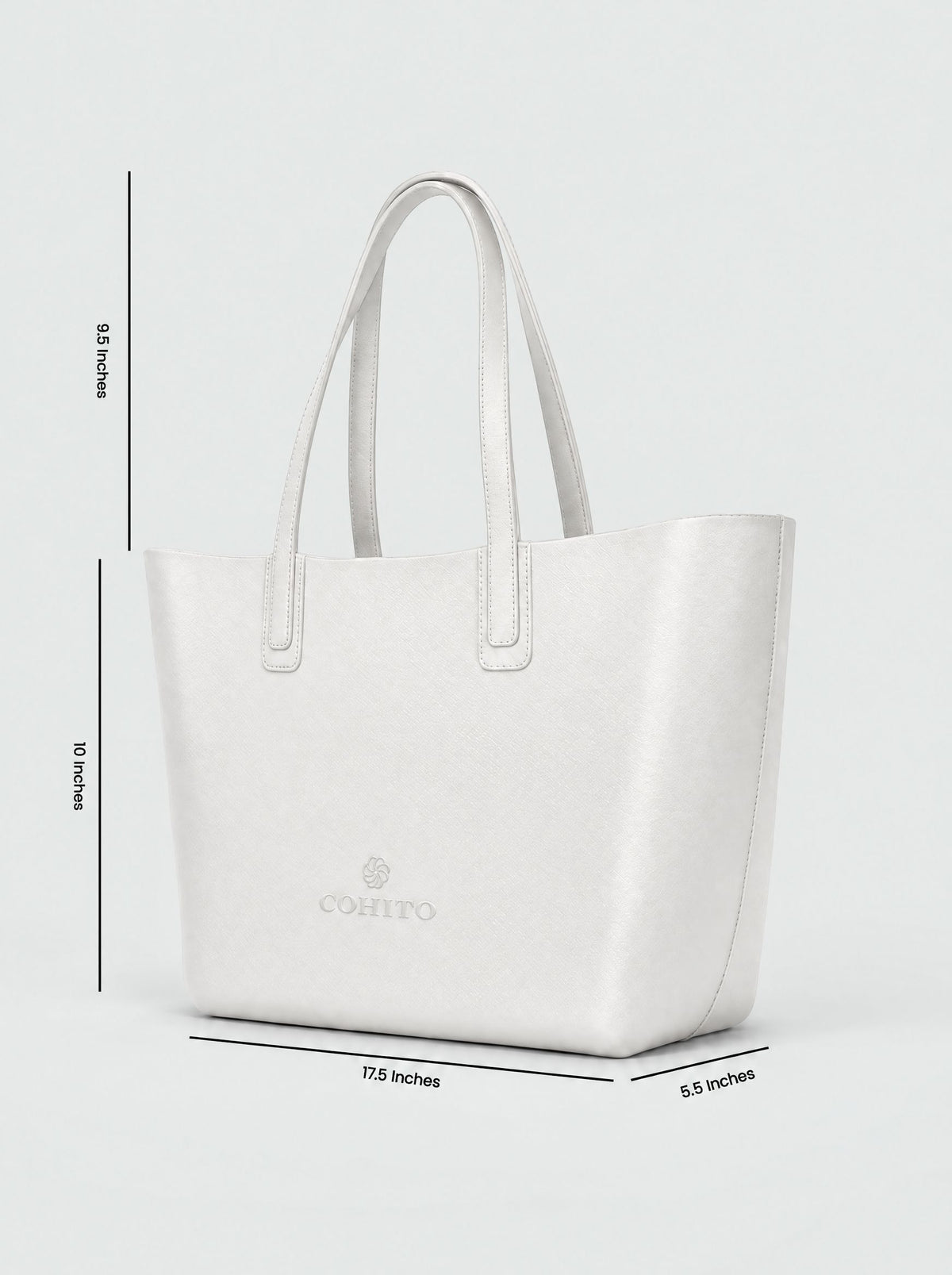 ON THE GO SHOULDER BAG - WHITE