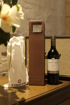 Cohito EVA Brown Bottle Holder with drawstring dust bag