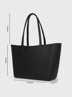 ON THE GO SHOULDER BAG - BLACK