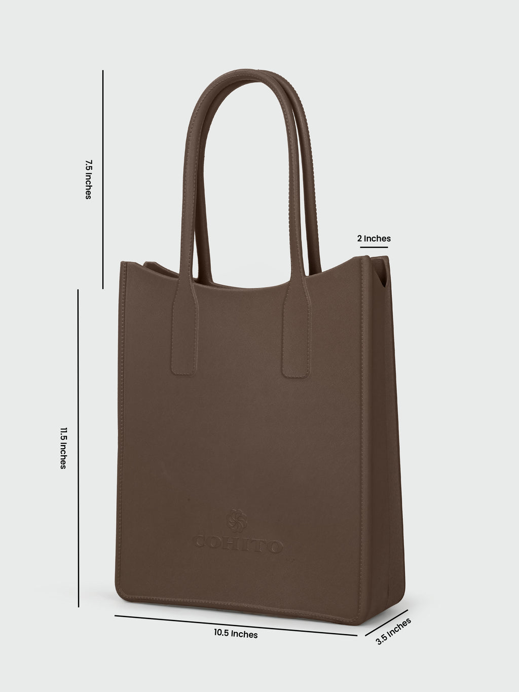 STREET TOTE TAUPE HAND BAG