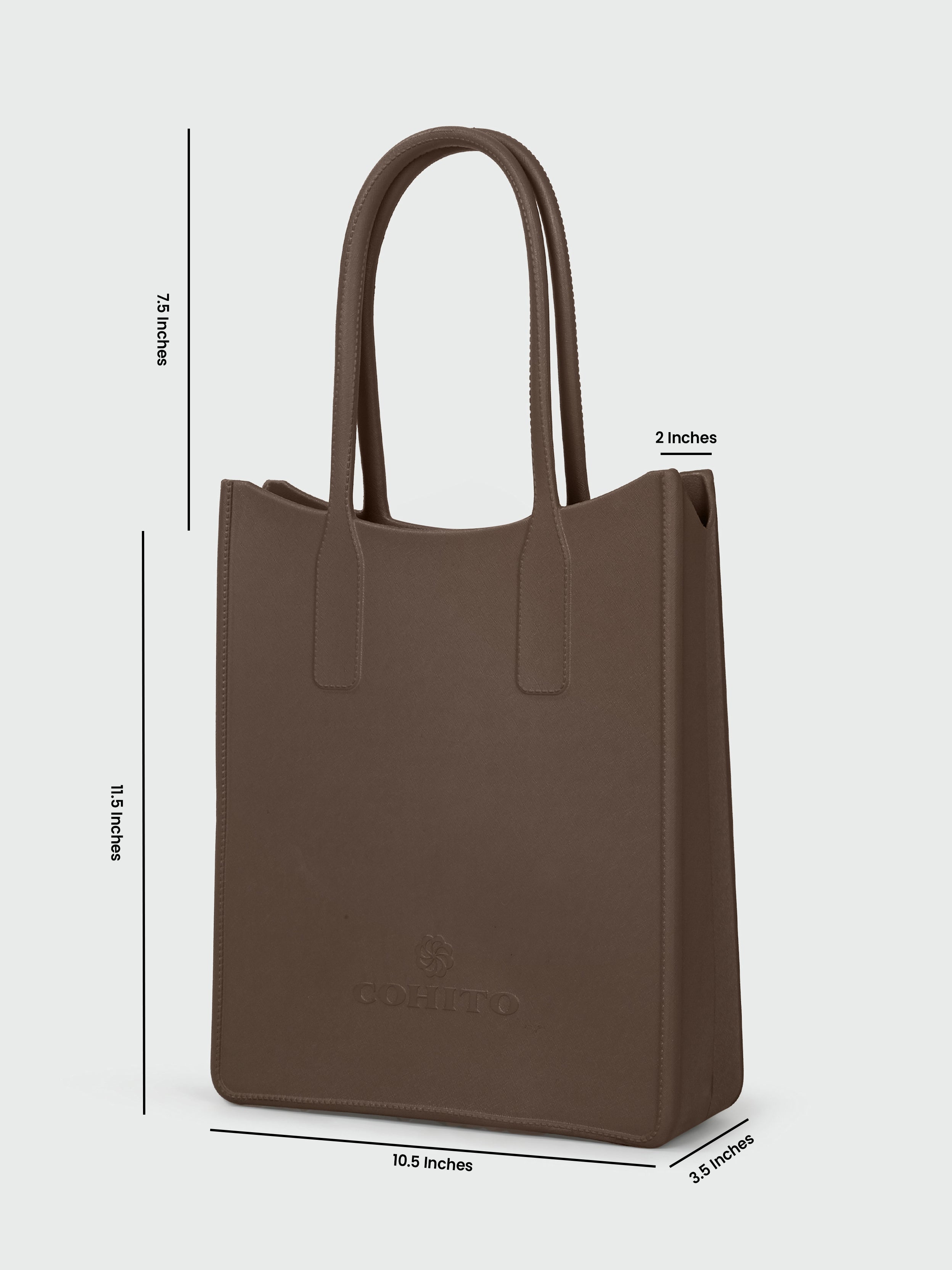 STREET TOTE TAUPE HAND BAG