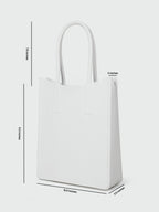 STREET TOTE HAND BAG - WHITE